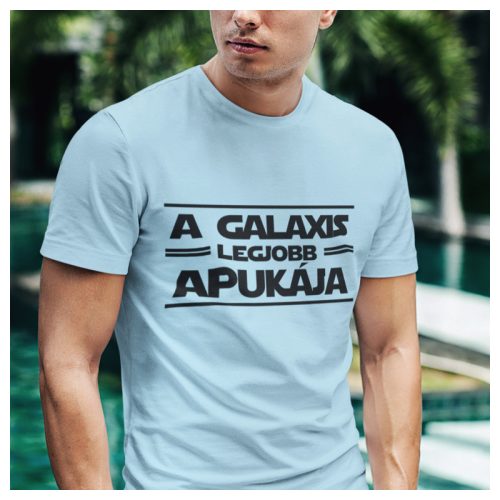 A GALAXIS legjobb apukája - feliratos póló 