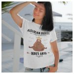 ACÉLOSAN EDZETT az idegrendszerem. IKRES ANYA vagyok. - feliratos női póló 