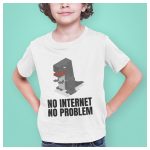 No internet - No problem - feliratos body / gyerekpóló