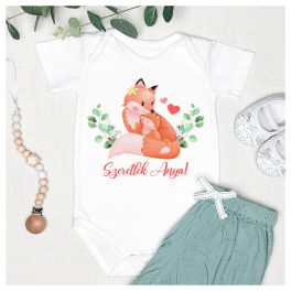 Anyák napi body/póló - Cuki rókák