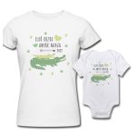 Cuki Krokodilos Anyák napi szett - Anya-baba body/póló szett