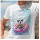 chill like a capybara egyedi nyári férfi póló napszemüveges capybarával
