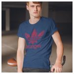 Stranger Things ihlette retro mintás póló streetwear stílusban