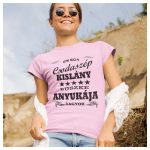 Csodaszép kislány büszke Anyukája - női póló