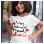Boldog szülinapot Mama! Szeretlek! - feliratos body / gyerekpóló  