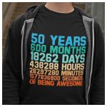 Szülinapi póló - 50. születésnapra