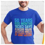 Szülinapi póló - 50. születésnapra