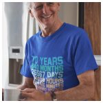 Szülinapi póló - 70. születésnapra