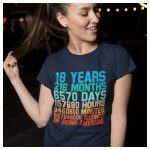 Szülinapi NŐI póló - 18. születésnapra