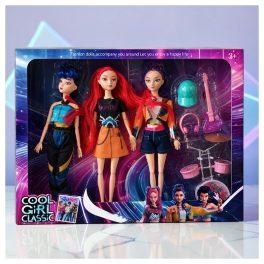 K-POP Demon Hunters éneklő babák – 30 cm, mozgatható végtagokkal