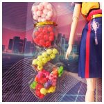 K-POP Demon Hunters éneklő baba – 30 cm, mozgatható végtagokkal, kiegészítőkkel