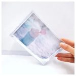 Egyedi fényképes tégla alakú fotógömb - hópelyhekkel