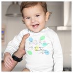 Húsvéti body - Az első közös locsolkodás Apával - felirattal, évszámmal 