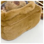 Capybara plüss hátizsák kisgyerekeknek – ovis táska állítható pánttal