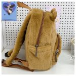 Capybara plüss hátizsák kisgyerekeknek – ovis táska állítható pánttal