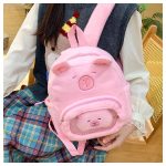 Capybara plüss hátizsák kisgyerekeknek – ovis táska állítható pánttal