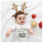 My first Christmas - Első Karácsonyom - macis body