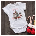 Meowy Catmas feliratos - cicás karácsonyi body / gyermekpóló