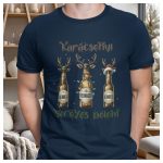 Vicces karácsonyi póló sörkedvelőknek – Reinbeer design