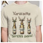 Vicces karácsonyi póló sörkedvelőknek – Reinbeer design