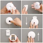 Elemes karácsonyi LED ablakdekoráció - rénszarvas