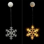 Elemes karácsonyi LED ablakdekoráció - rénszarvas