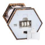 Elemes karácsonyi LED ablakdekoráció - rénszarvas