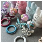 Labubu kulcstartó / táskadísz – vicces meglepetésfigura