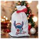 Egyedi Stitch mikulás zsák névvel gyerekeknek