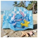 Stitch mesefigurás felfújható karúszó gyerekeknek, strandoláshoz