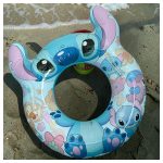 Stitch 3D fejtámlás úszógumi gyerekeknek strandoláshoz