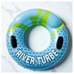 Duplakamrás óriás úszógumi kapaszkodóval, háttámlával – strandoláshoz, medencéhez, felnőtteknek és gyerekeknek