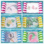 Vízen lebegő mintás hálós matrac dinnyés cápás strandmatrac