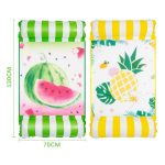 Vízen lebegő mintás hálós matrac dinnyés cápás strandmatrac