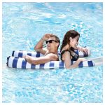 Kétszemélyes vízen lebegő hálós matrac függőágy