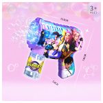 Zenélő dínós automata buborékfújó játék gyerekeknek kültéri használatra