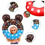 Disney mintás fánk úszógumi gyerekeknek – színes, vidám nyári vízijáték strandhoz vagy medencéhez
