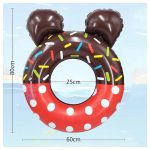 Disney mintás fánk úszógumi gyerekeknek – színes, vidám nyári vízijáték strandhoz vagy medencéhez