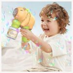 Vidám capybara buborékfújó játék világító és zenélő funkcióval gyerekeknek