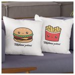 Hambi &; Hasáb - páros párna egyedi felirattal (Perfect Couple)