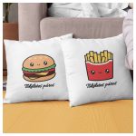 Hambi &; Hasáb - páros párna egyedi felirattal (Perfect Couple)