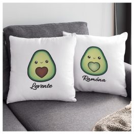   Cuki avokádók - páros párna egyedi felirattal (Perfect Couple)
