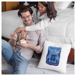 Csillagles párna - Meg van írva a csillagokban - felirattal és egyedi nevekkel 