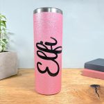 Csillámos hordozható hőtartó termosz pohár