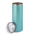 Csillámos hordozható hőtartó termosz pohár