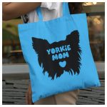Yorkie Mom - feliratú kutyás vászonszatyor - yorkie gazdiknak 