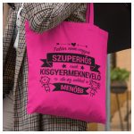 Vászonszatyor - szinte szuperhős kisgyermeknevelőnek-pamutlabor