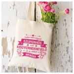 Vászonszatyor - szinte szuperhős kisgyermeknevelőnek-pamutlabor