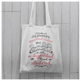   Vászonszatyor - A legjobb dadus néniknek :) / Minden nő egyenlőnek születik...