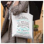 Vászonszatyor - A legjobb tanító néniknek :) / Minden nő egyenlőnek születik…